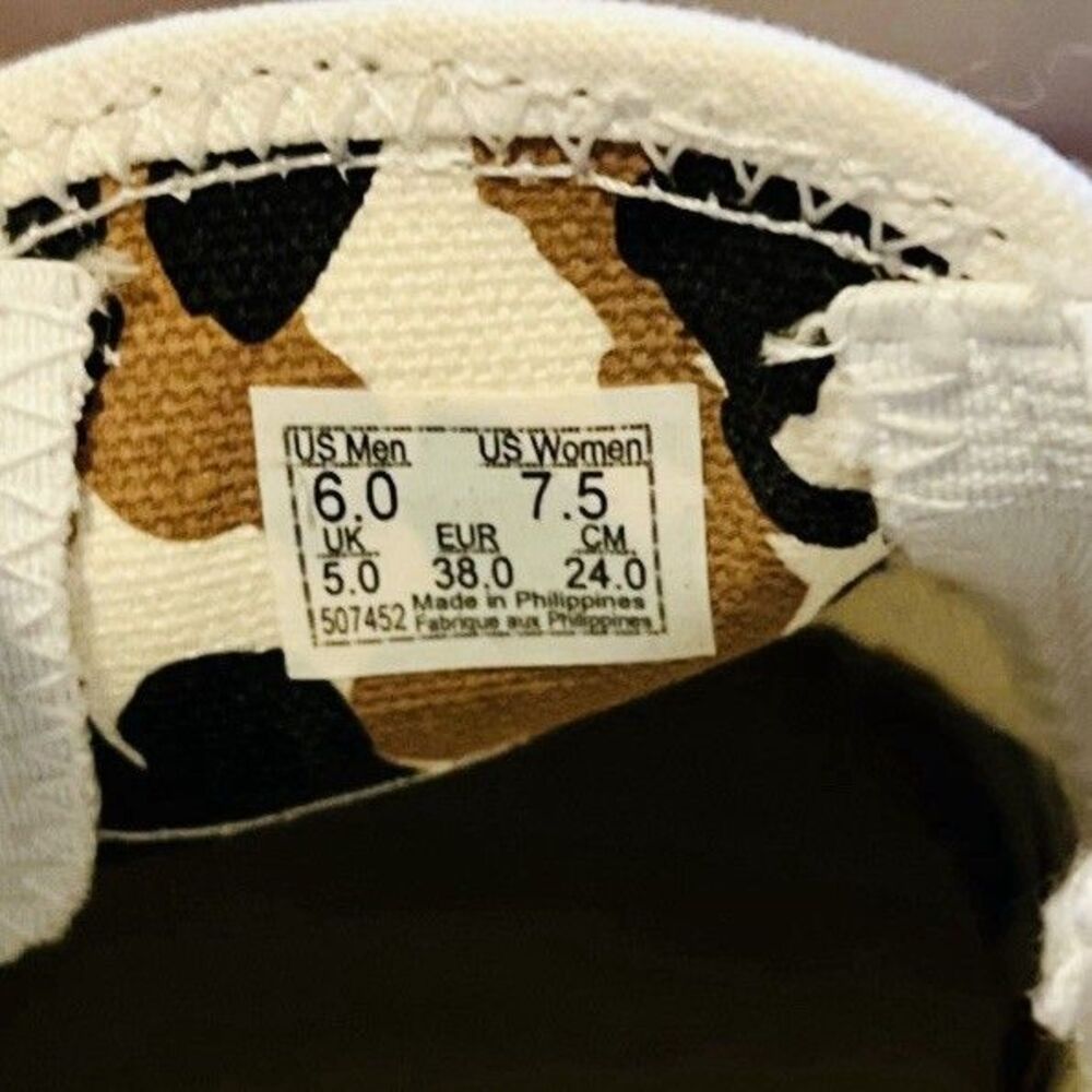 VANS Classic Slip-On Reconstructed Marshmallow M 6‎ W 7.5 Sneakers VN000BW4FS8 - Picture 7 of 10